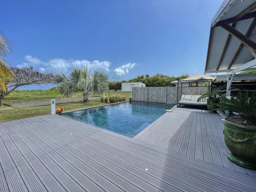 Location villa Guadeloupe Saint François - Villa 4 chambres 10 personnes - Vue Mer - Piscine - Boulodrome (4)